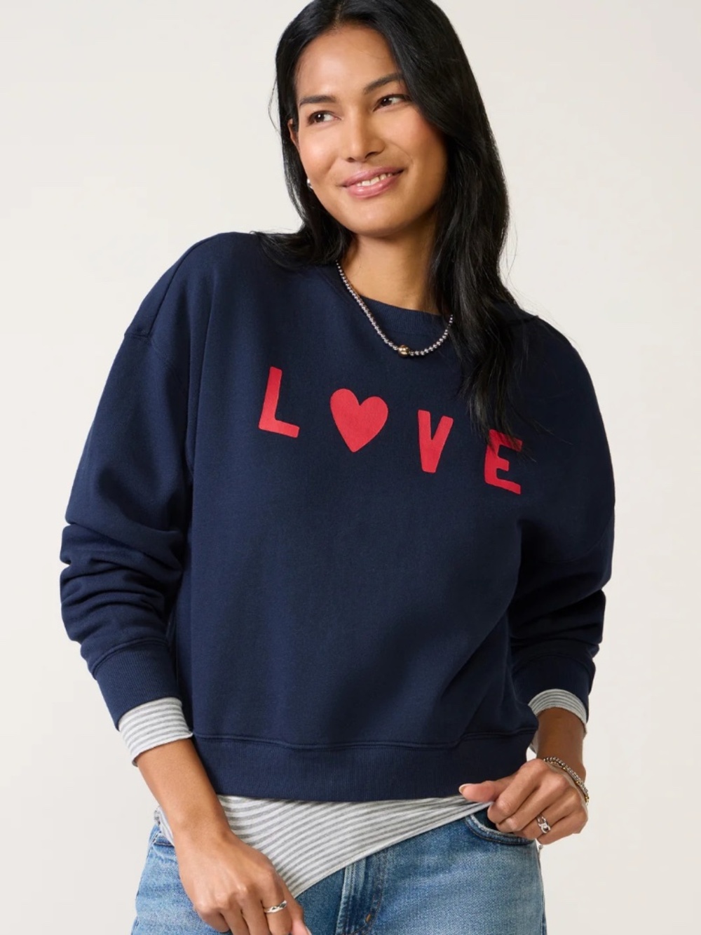 First Date Sweatshirt Z Supply SIZE SMALL